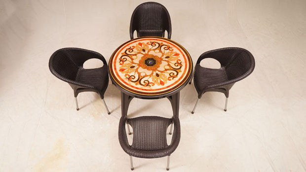 STEEL PLASTIC CHAIR ONLY ONE