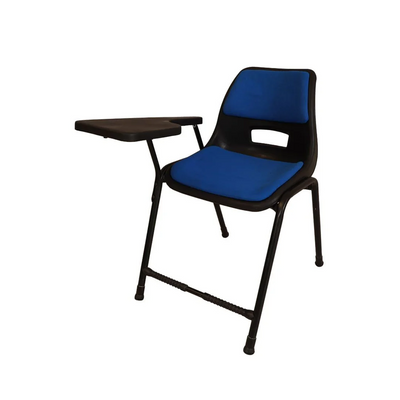 Steel Plastic Holo Study Big Shell Chair With Cushion