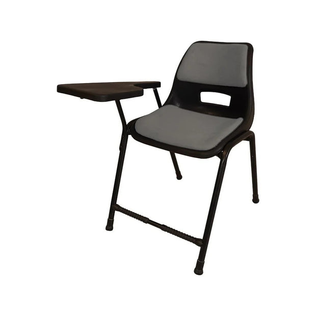 Steel Plastic Holo Study Big Shell Chair With Cushion