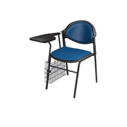 Comforto Study Chair with Cushion & Book Shelf