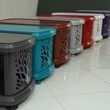 FULL PLASTIC DOUBLE SHELF TREE CROSS TABLE  SP-280