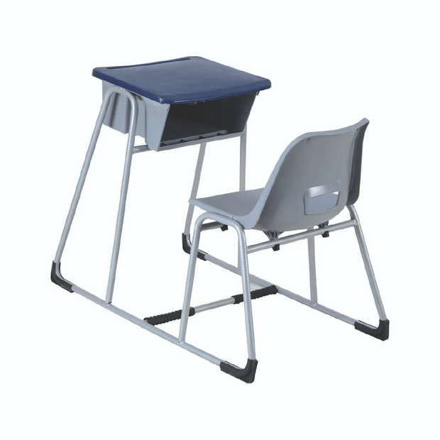 Steel Plastic Single Seater Baby Holo Joint Bench Desk
