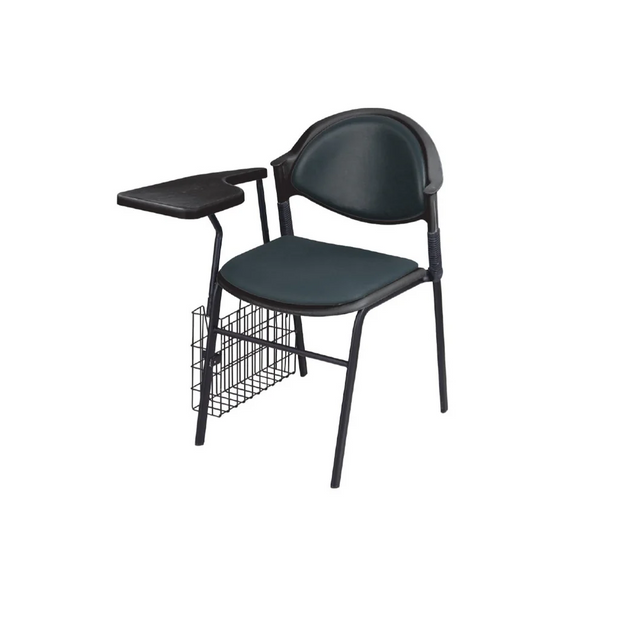 Comforto Study Chair with Cushion & Book Shelf